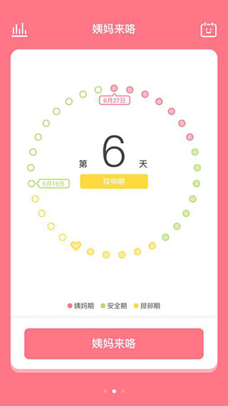 姨妈来咯app最新安卓版展示图1