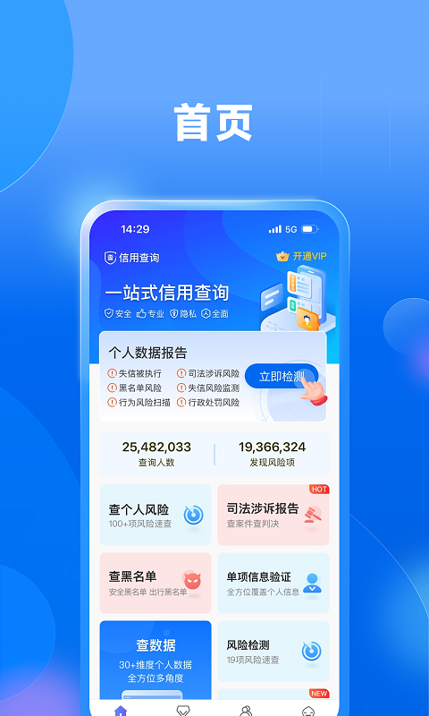鹏元信用查询展示图2