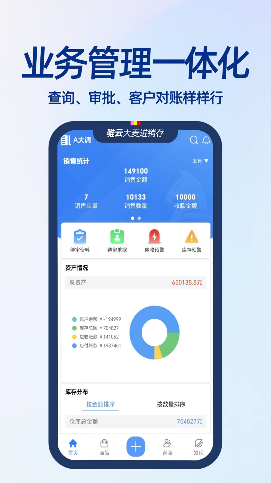 大麦进销存展示图1
