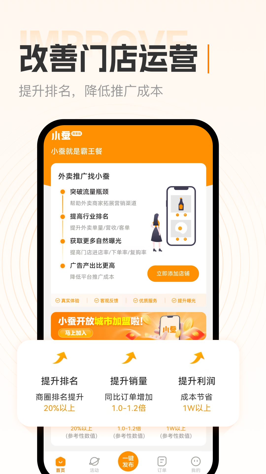 小蚕霸王餐商家版展示图1