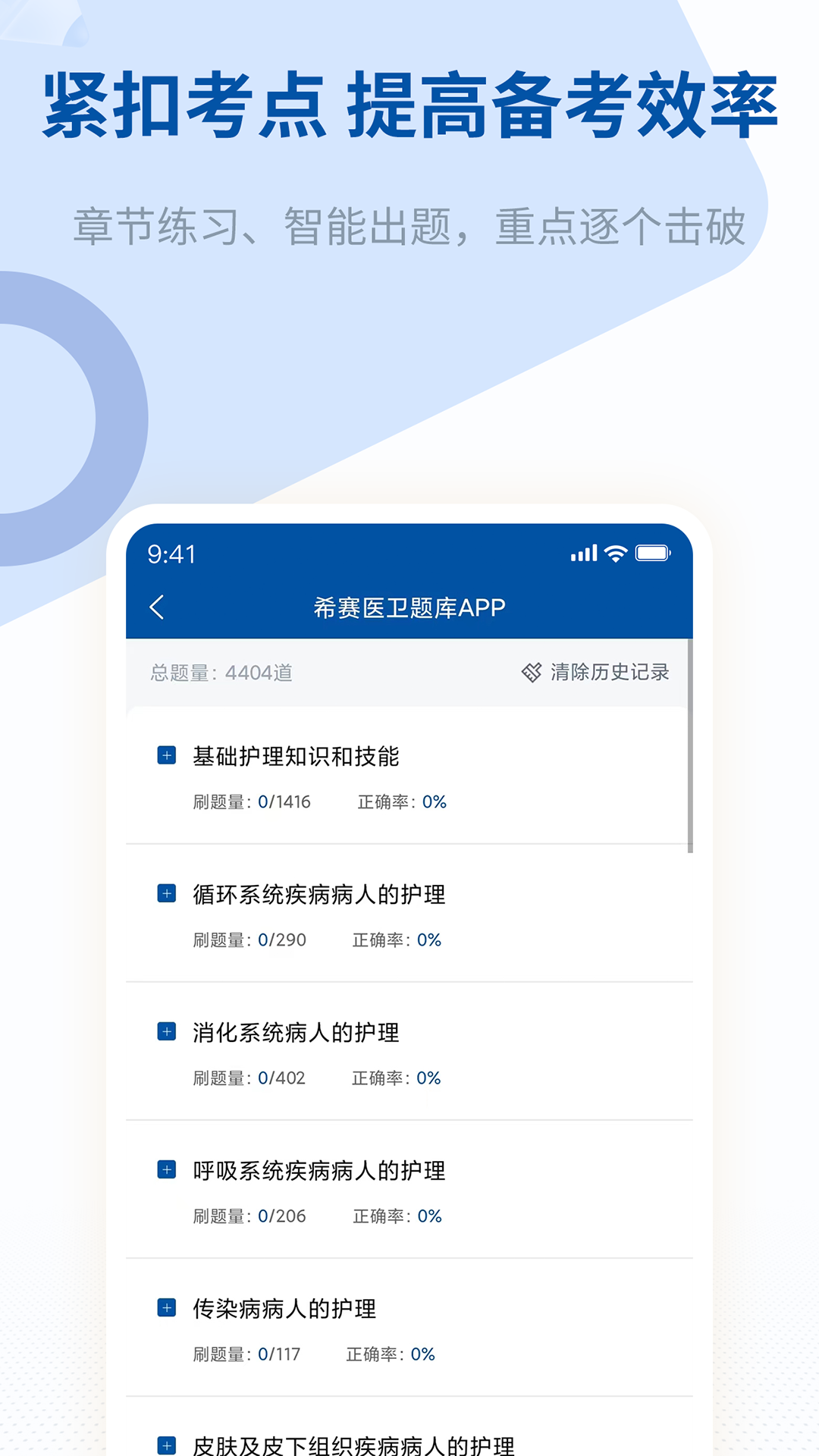 希赛医卫题库app展示图2