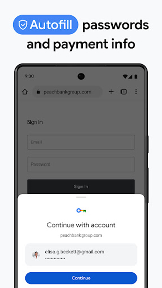 谷歌浏览器App金丝雀版展示图1