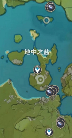 《原神》夜泊石位置一览