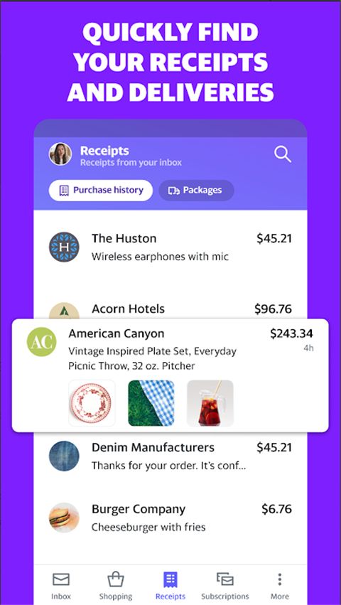 Yahoo邮箱app最新中文版展示图1