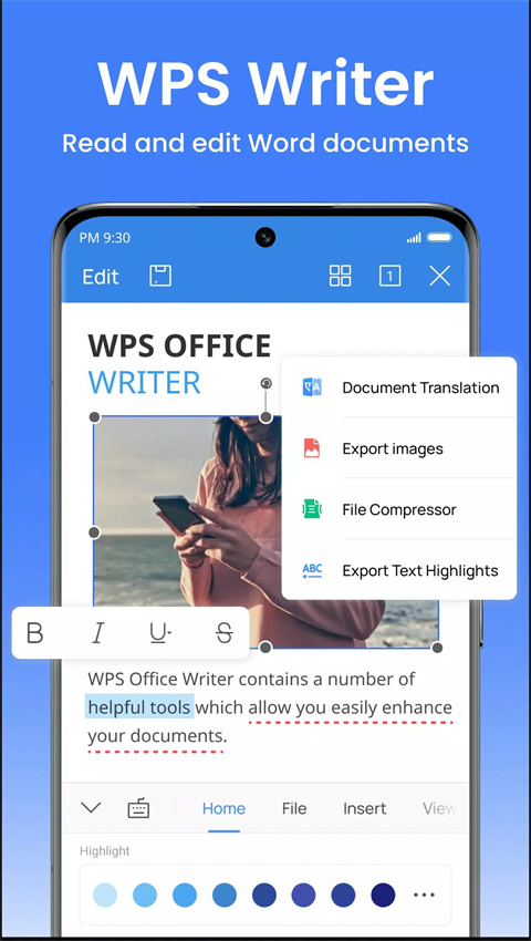 wps office lite免谷歌版展示图5