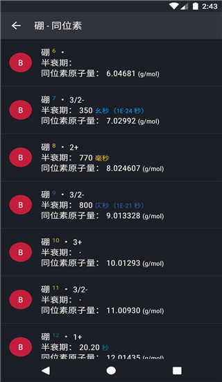 元素周期表app专业最新版展示图2