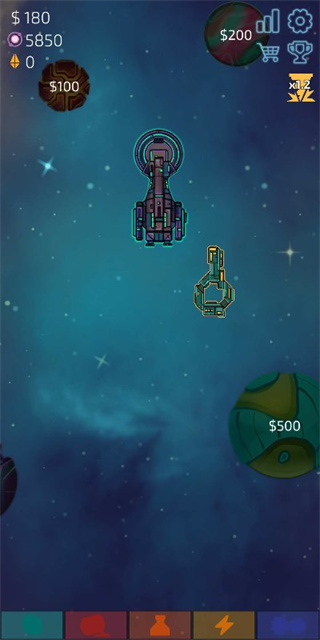 闲置星球矿工汉化内购版展示图2