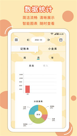 萌丫记账app无广告版展示图3