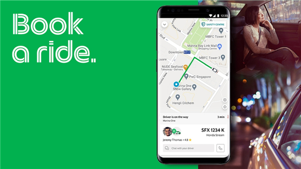 Grab打车软件免注册版展示图1