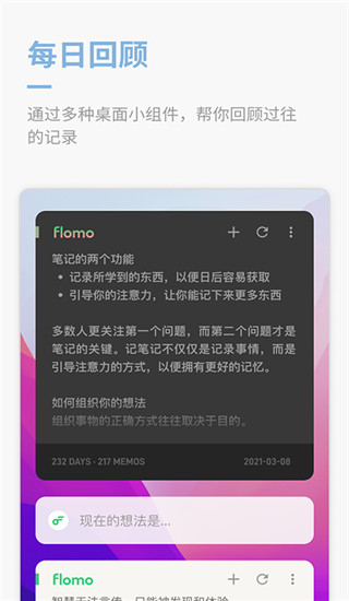 flomo浮墨笔记app无付费版展示图3
