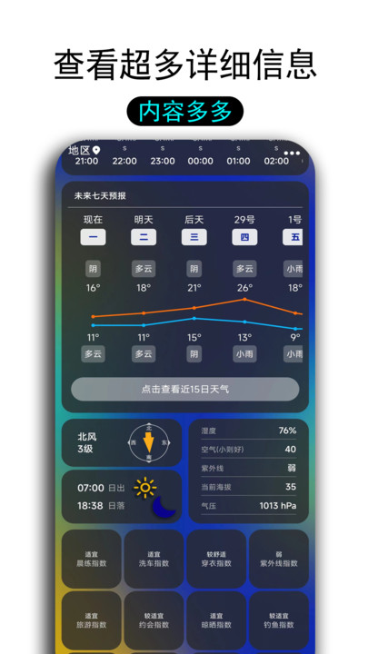 一早天气展示图3