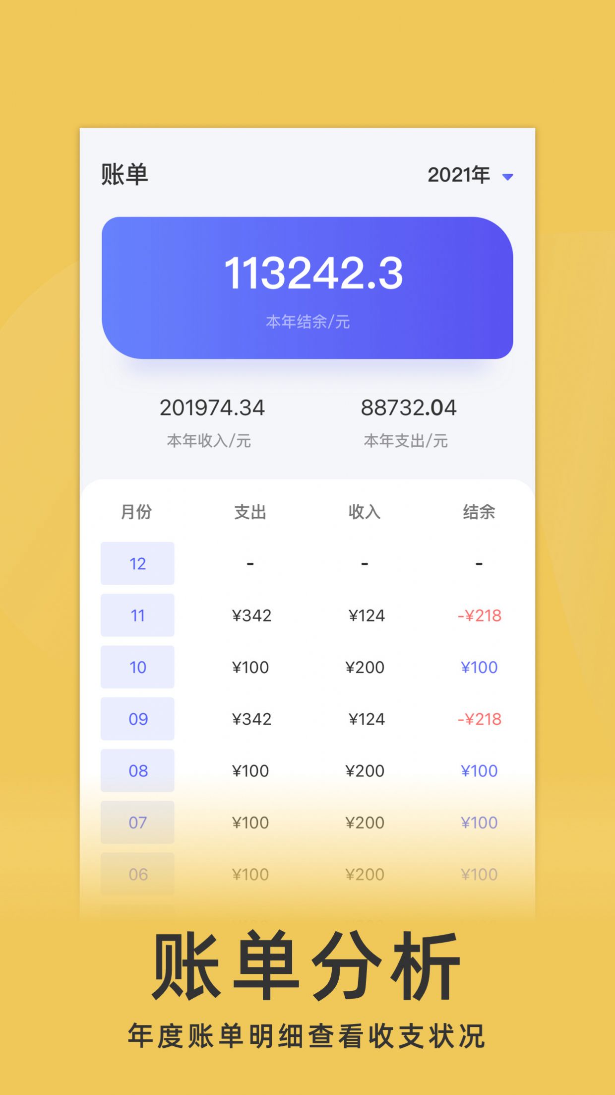 yoyo记账展示图1