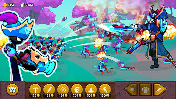 火柴人之战权力之杖(Stickman War)展示图1