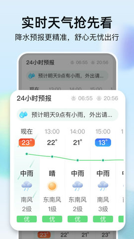竹雨天气展示图3