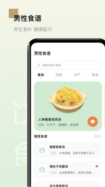 男性健康养生食谱安卓版
