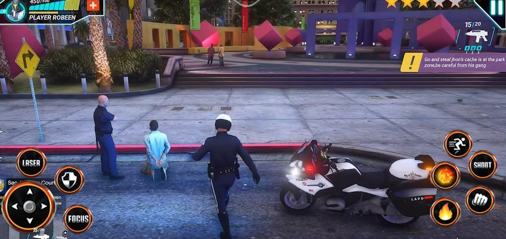超级特警追逐挑战赛无敌版展示图1