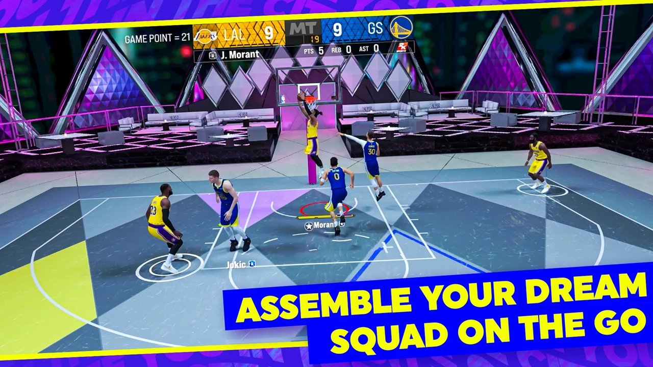 NBA2K24 Myteam手游展示图5