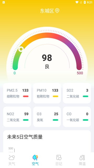 什锦天气展示图2