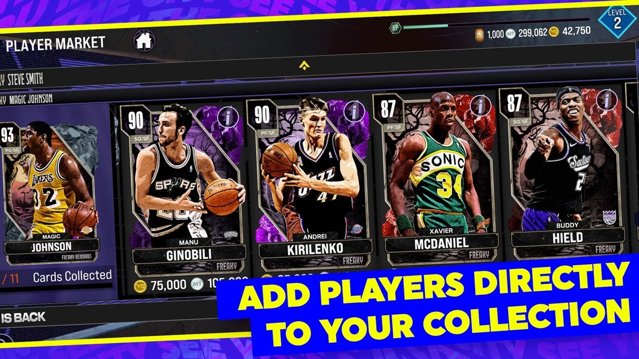 NBA2K24 Myteam手游展示图2