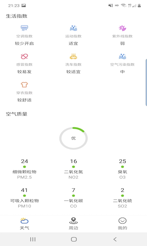 出行看天气展示图1