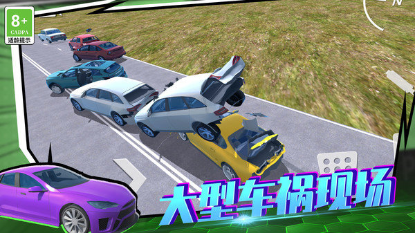狂野赛车3D手机版展示图3