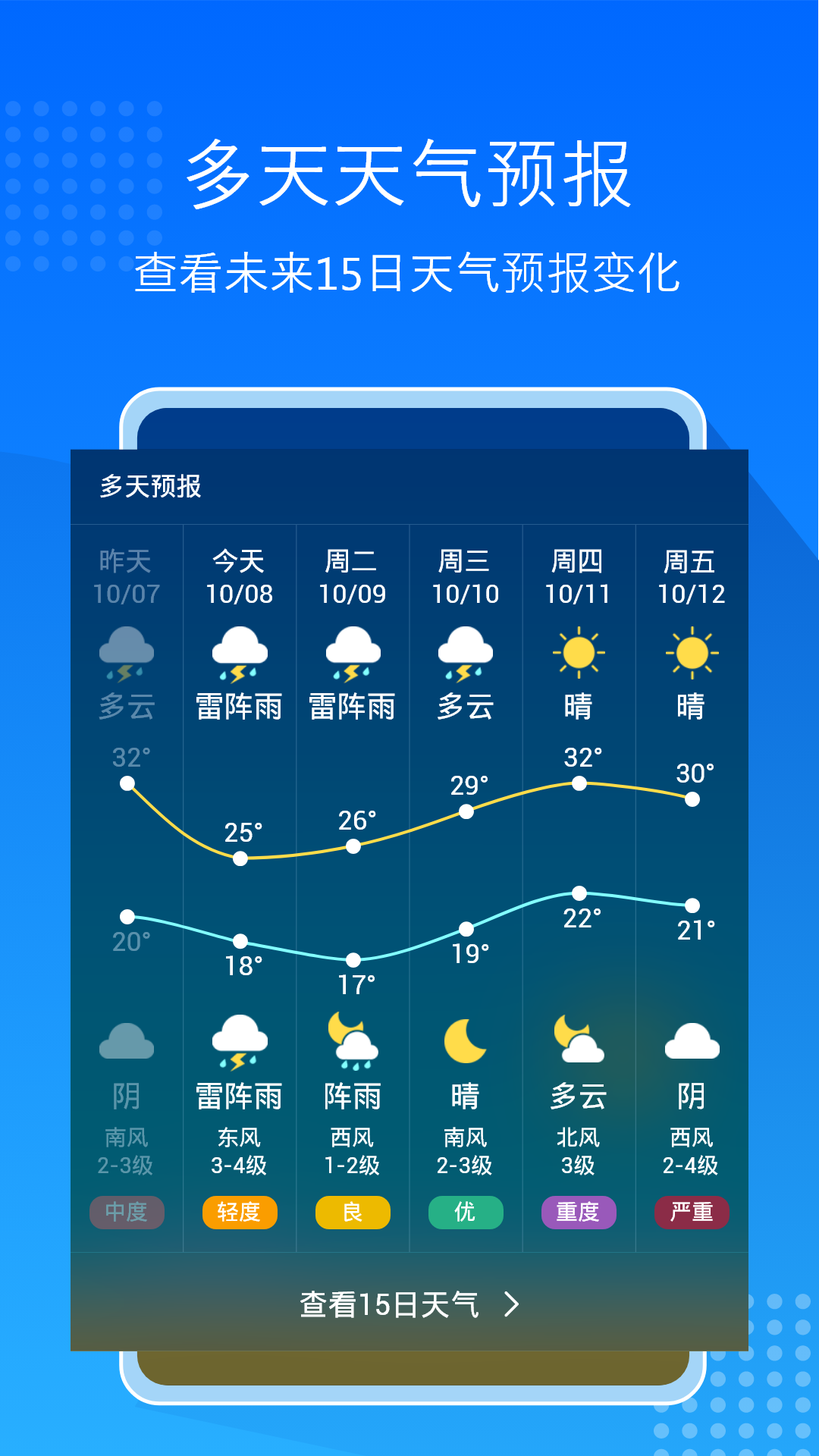 天气预报官方最新版