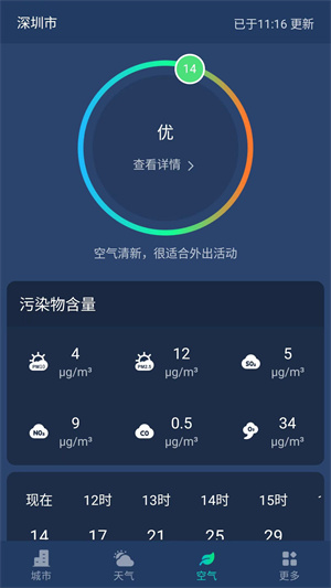 星空气象展示图1