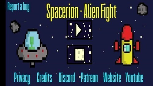 太空人外星人战斗展示图1