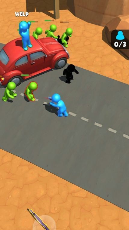 射击救援橡皮人展示图3