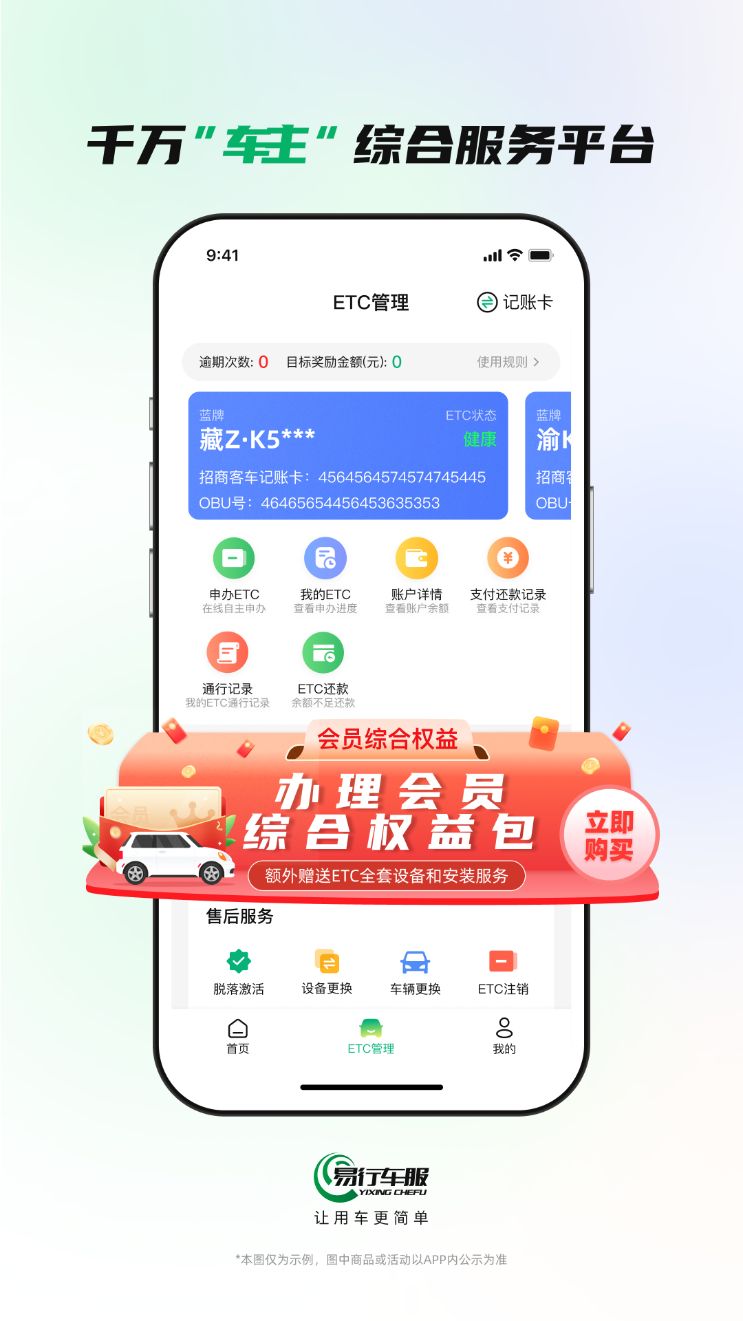 易行车服展示图1