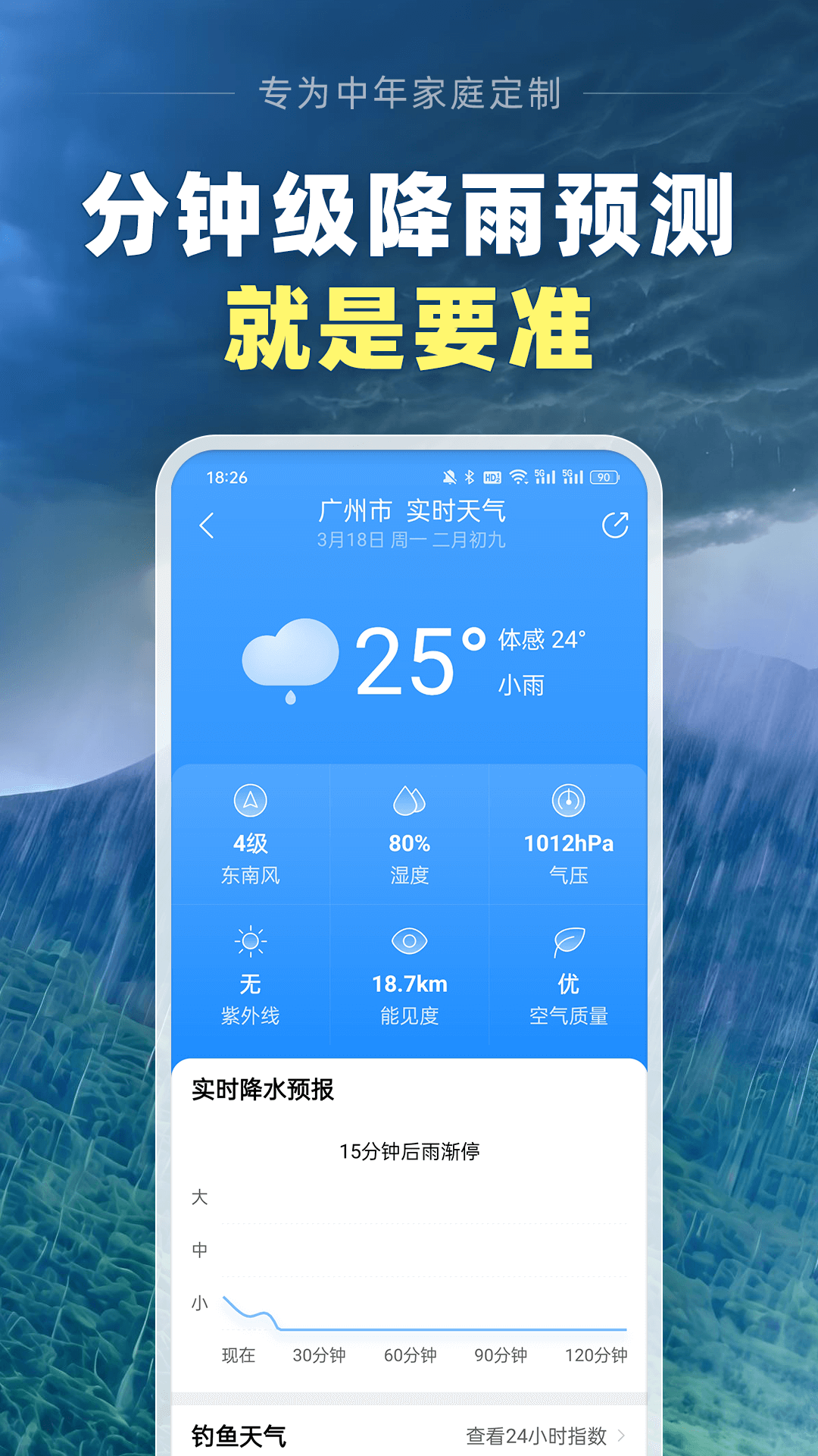 大字天气预报展示图2