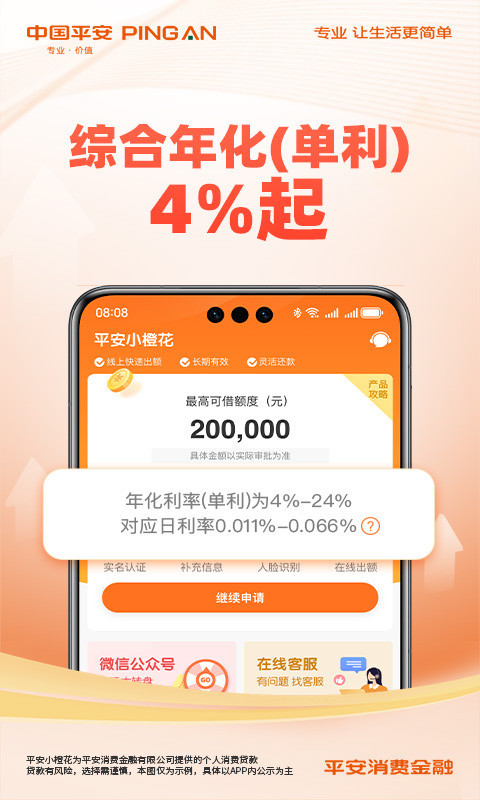 平安消费金融app展示图4