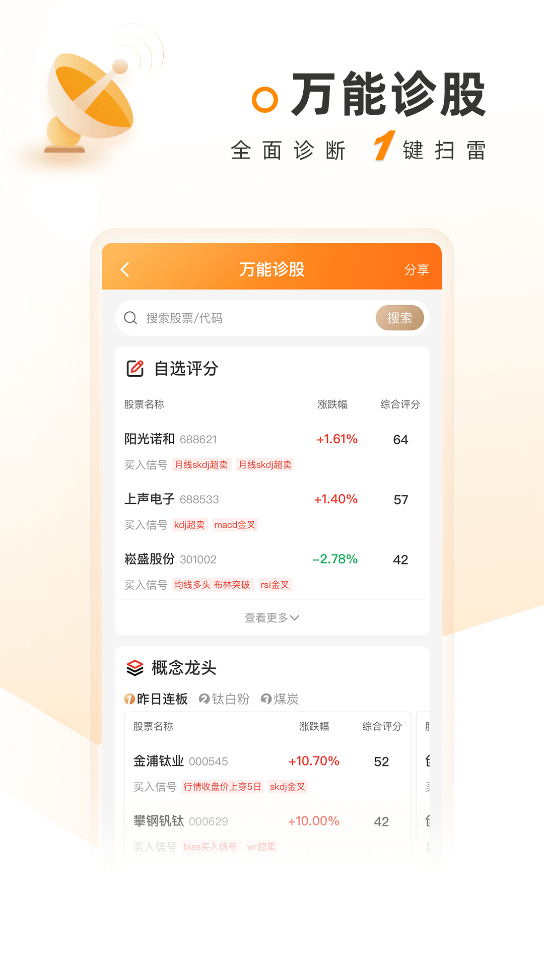 科学选股app展示图3