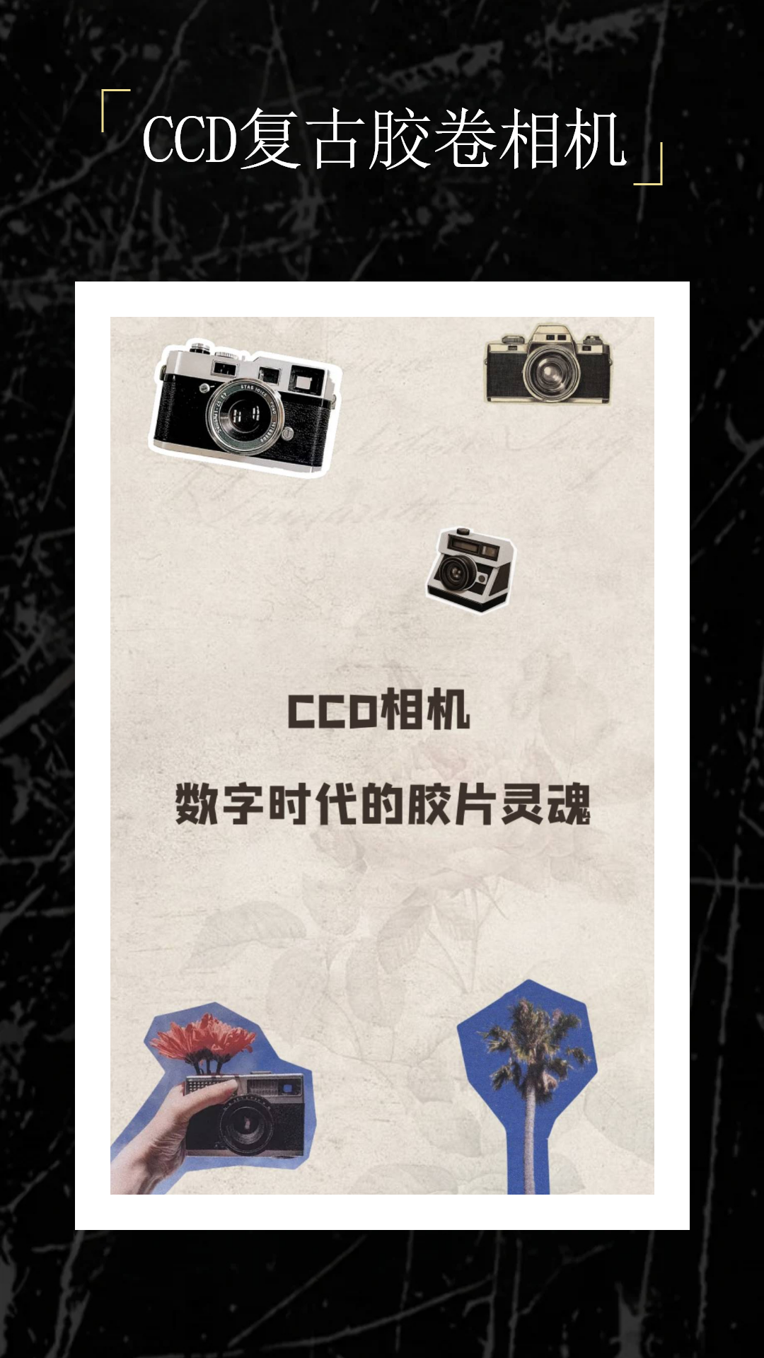 CCD复古胶卷相机展示图1