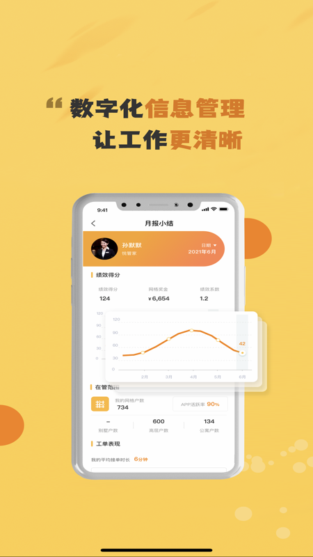 小悦管家工作台展示图4