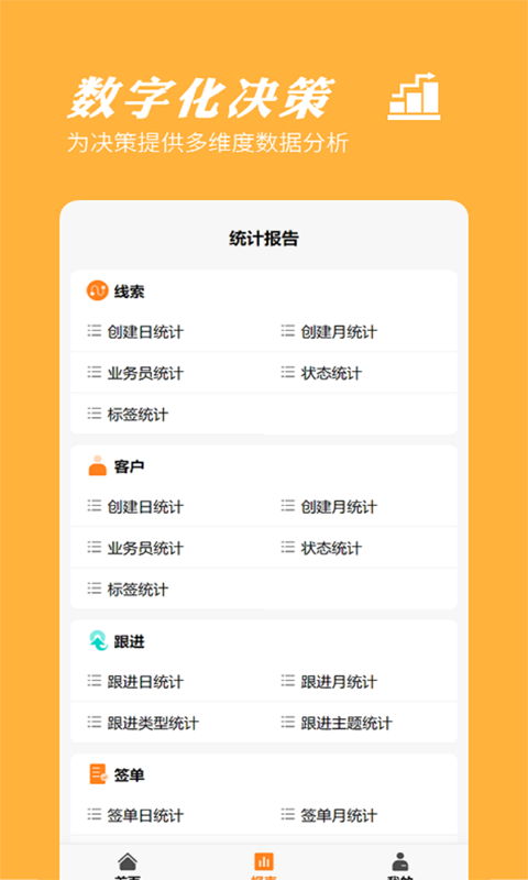 橙子CRM展示图4