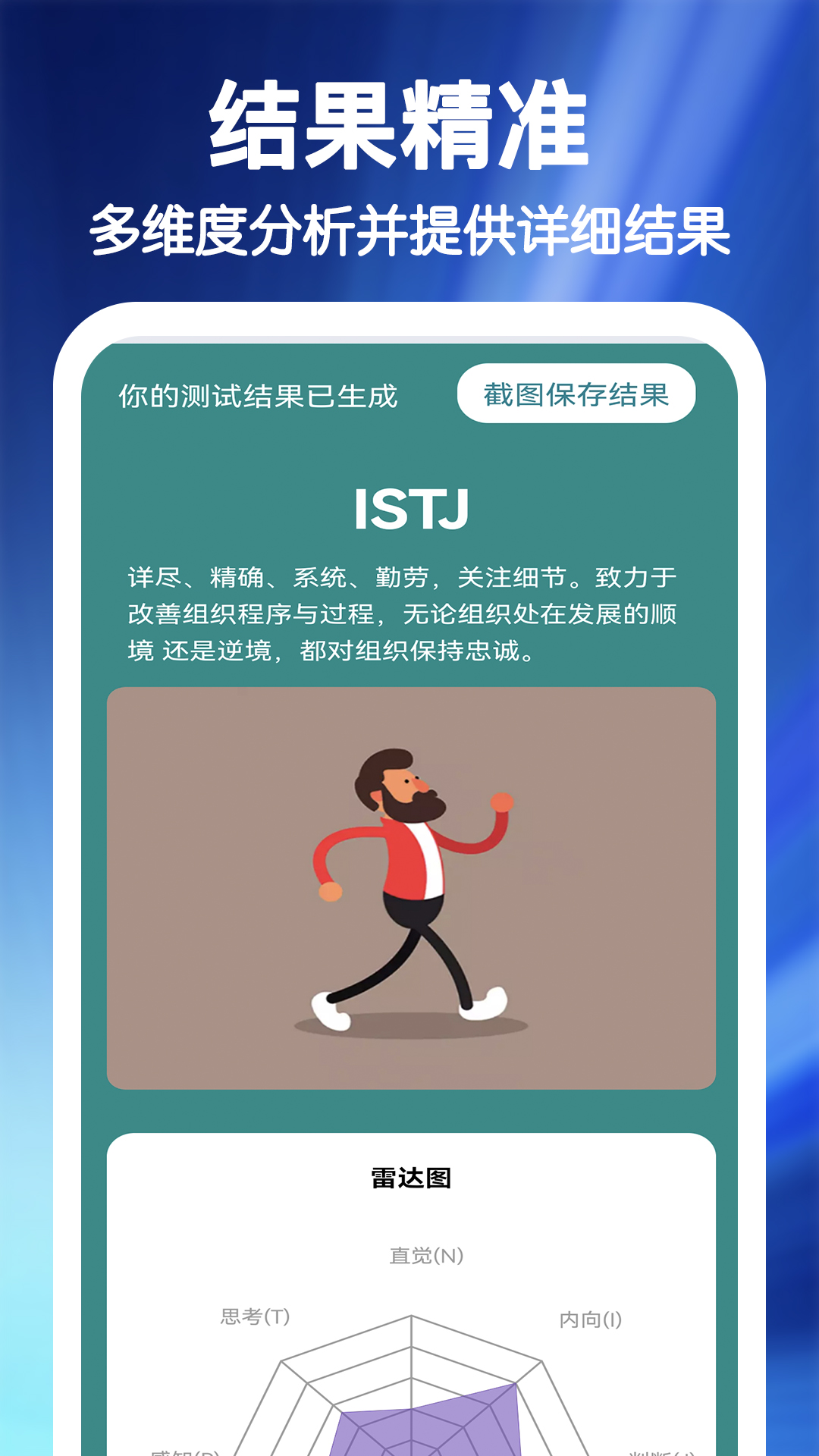 MBTI职业性格心理自测展示图3