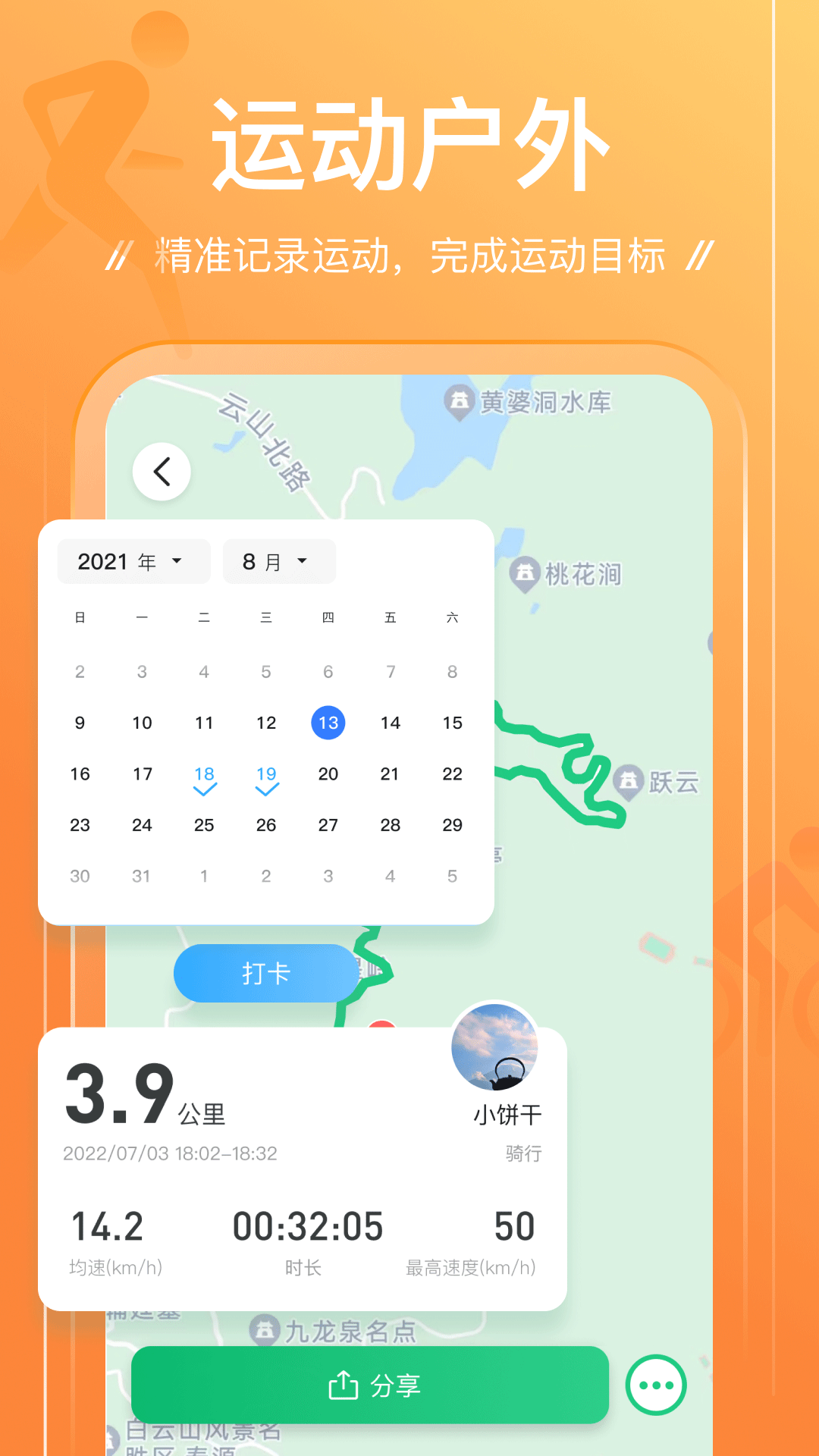 足迹app展示图4