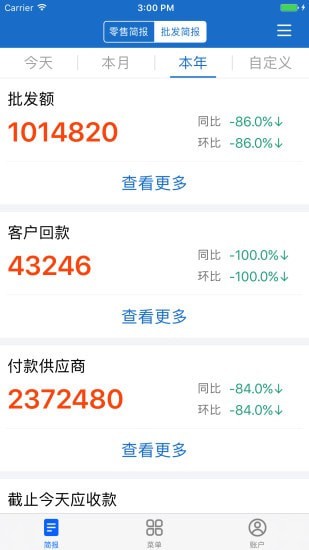三联老板报表展示图2