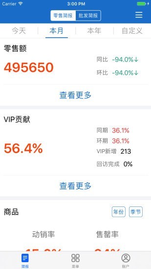 三联老板报表展示图1