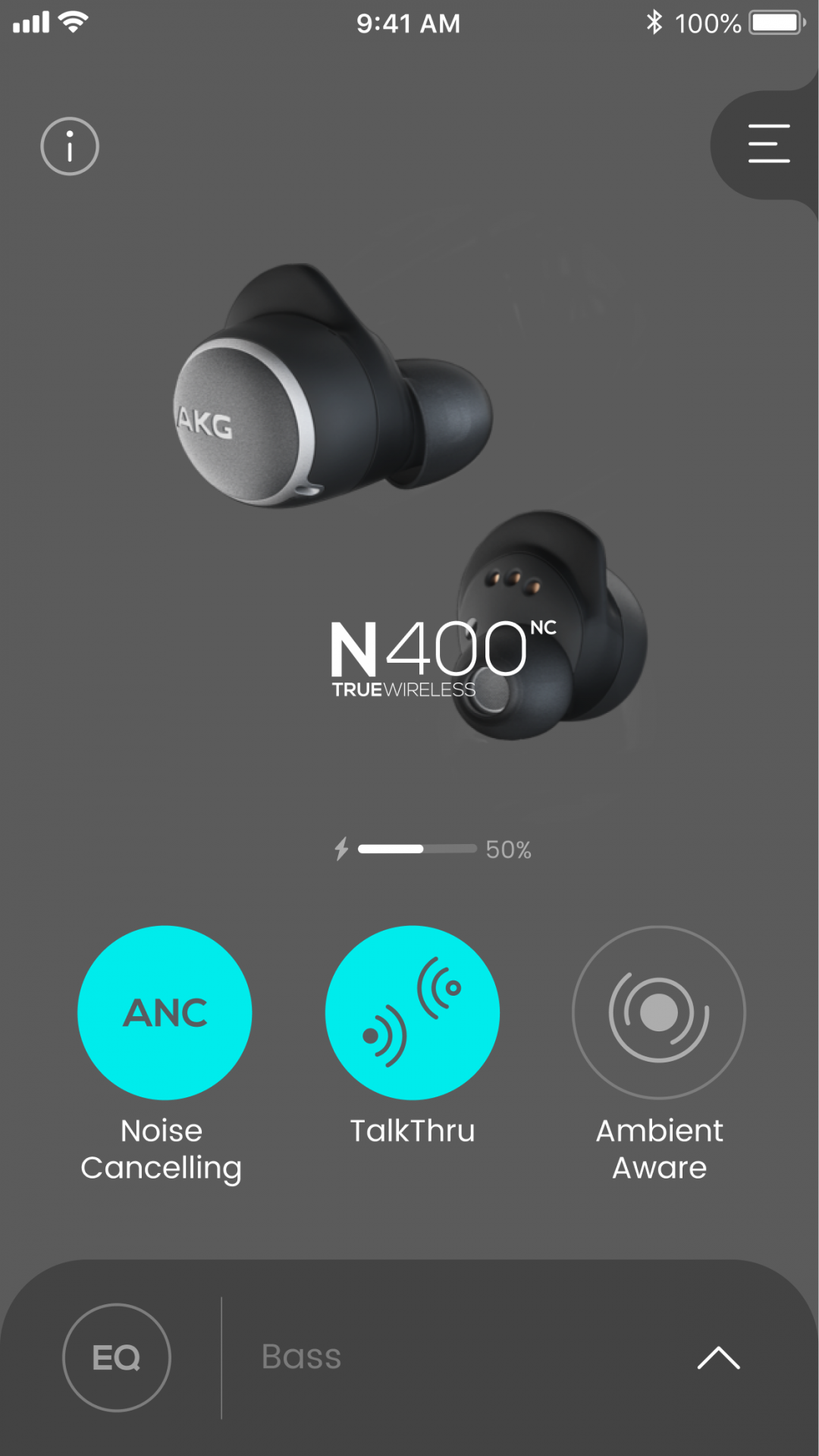 AKG Headphones app展示图2