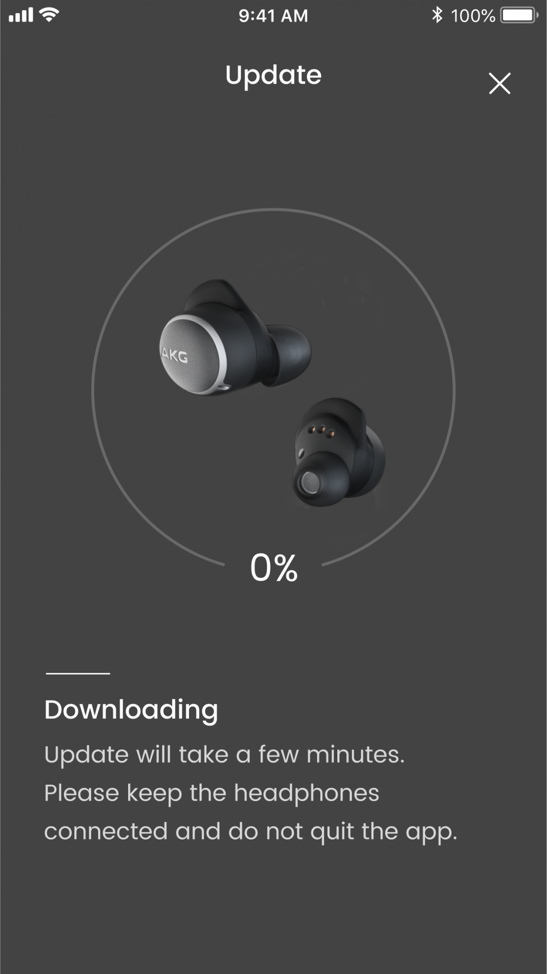 AKG Headphones app展示图3