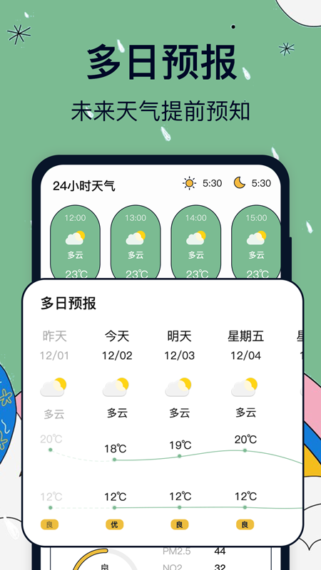 卫星云图气象雷达展示图2