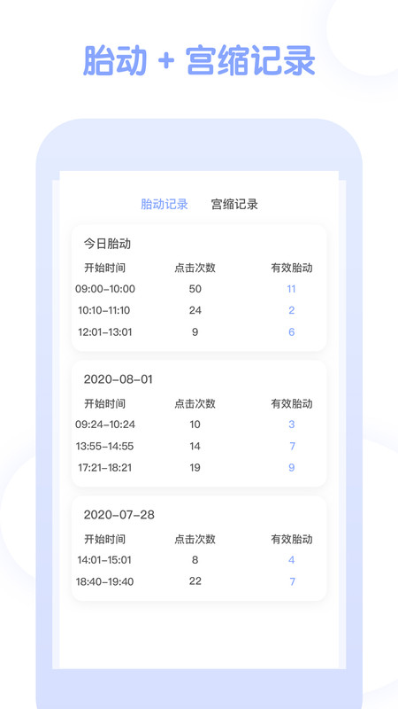 宫缩记录器app展示图4