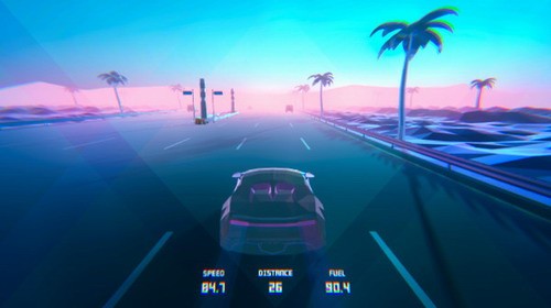 科幻公路赛车3D展示图3