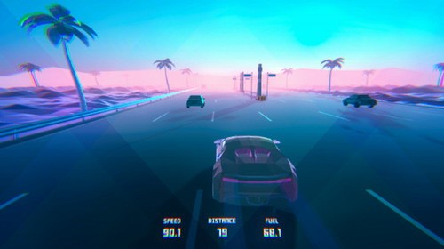 科幻公路赛车3D展示图2