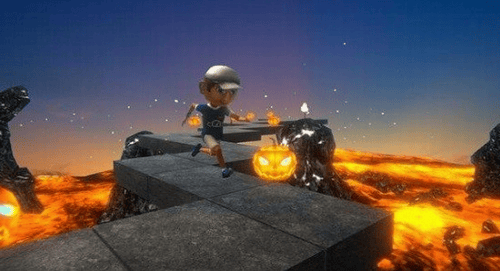 之字形冒险奔跑游戏截图1