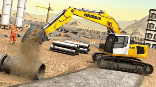 建筑大亨挖掘机展示图3