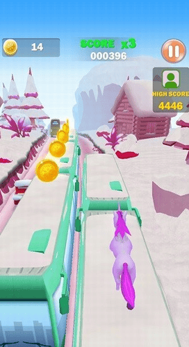 独角兽地铁跑酷展示图1