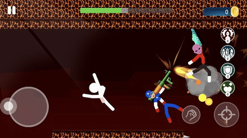 火柴人战争超级英雄游戏截图1